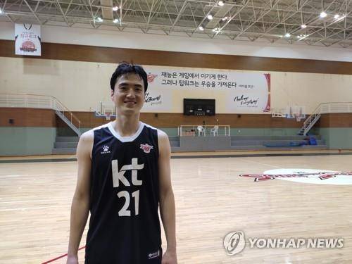 2020년 kt 시절의 오용준 [촬영 김동찬]