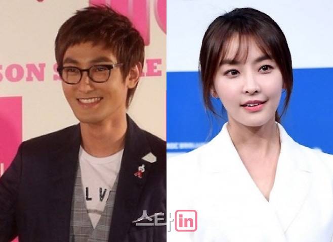 강타(왼쪽) 정유미(사진=이데일리DB)