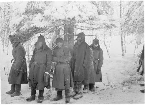 1940년 2월 겨울전쟁에서 포로로 잡힌 소련군 병사들 [핀란드 국방부 전시사진아카이브·SA-kuva·재판매 및 DB 금지]