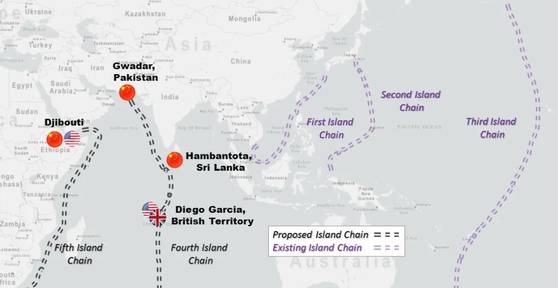 .[그래픽=미국 전략국제문제연구소(CSIS) 산하 아시아해양투명성이니셔티브(AMTI) 홈페이지 캡처]