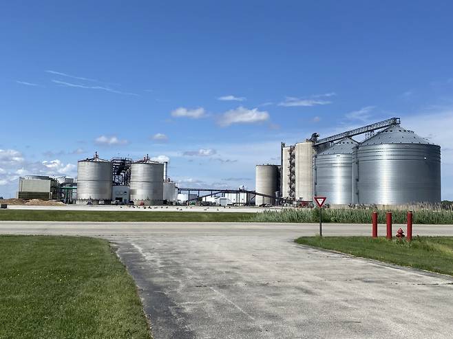 미국 일리노이주에 위치한 바이오에탄올 생산 기업 '원 어스 에너지(One Earth Energy).