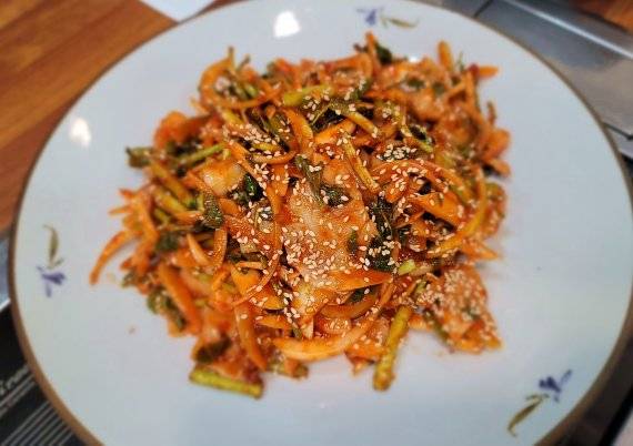 키조개 무침 /사진=조용철 기자