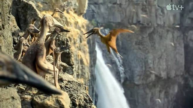 <선사시대>의 한 장면. 애플티브이플러스 제공