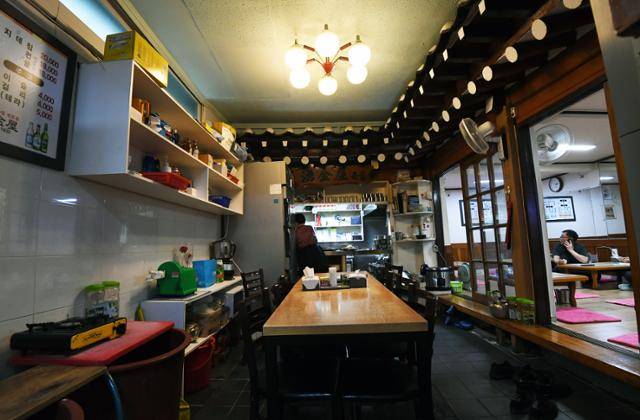 17일 서울 중구 다동 용금옥 내부 전경. 배우한 기자