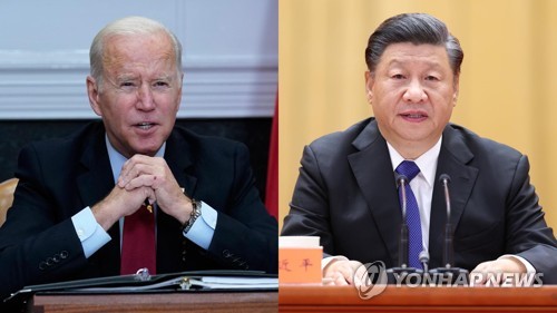 바이든 미국 대통령과 시진핑 중국 국가주석 [연합뉴스 자료사진]