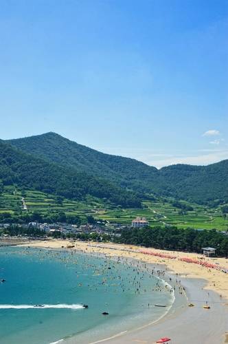 상주은모래비치 해수욕장 [남해군 제공. 재판매 및 DB 금지]