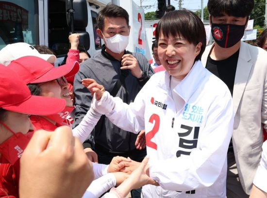 김은혜 국민의힘 경기도지사 후보 [이미지출처=연합뉴스]