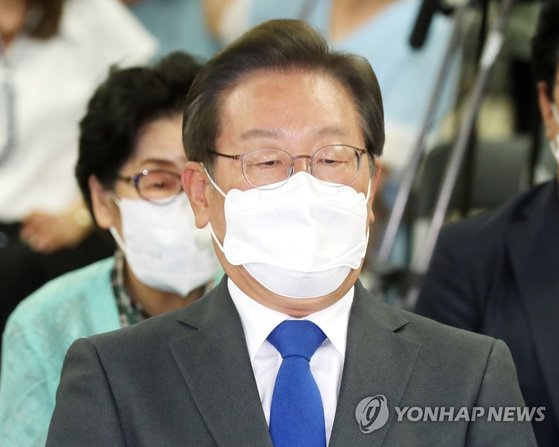 이재명 민주당 총괄선대위원장이 인천 계양을 국회의원 보궐선거에 당선됐다. 연합뉴스