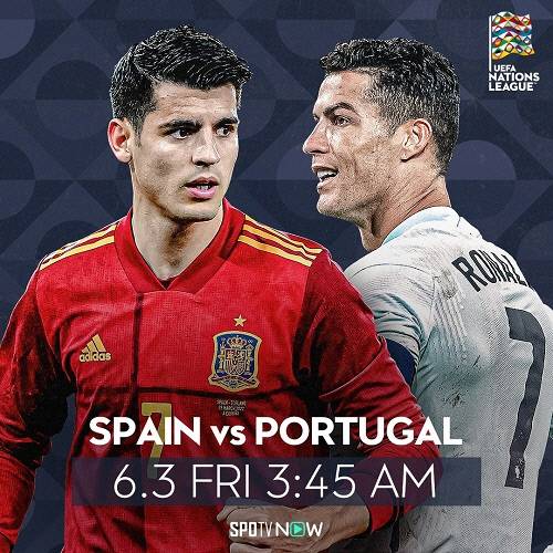 스페인vs포르투갈. SPOTV NOW