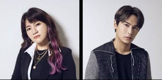 프로그램에서 퍼포먼스 디렉터를 맡은 안무가 이노우에 사쿠라(왼쪽)와 프로듀서 겸 사운드 디렉터를 맡은 소마 겐다. ['앤오디션:더 하울링' 홈페이지]