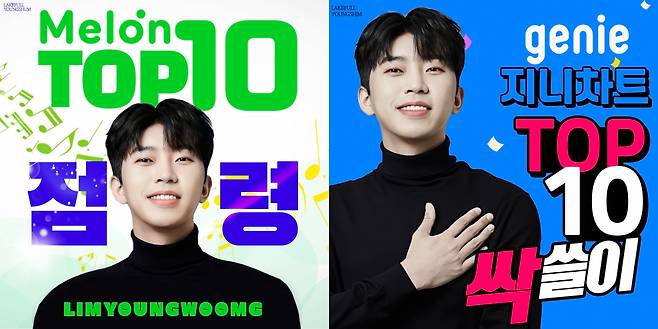 Lim Young-woong ranked 9 songs on the top 10 of the TOP100 chart, the main Muskelon chart, at 8 am on June 6.From the first to the fourth place, Can we meet again, Our Blues, Love always runs away, Rainbow took place, followed by Father from 6th to 10th, I believe only now, You have a good hand, A bientot, I love you I have a name in order.Lim Young-woongs regular 1st album IM HERO title song Can I meet again and the pre-release song Our Blues took first and second place side by side, and Love is always running away released last October and I believe only now released in April 2020 is loved.Following the top 10 occupation, 12 songs including Love Letter, 13th place Life Chancer, 14th place Love Station, 15th place A Nest of Gentlefolk, 16th place I love you and IM HERO filled the top of Muskelon TOP100 and made Lim Young-woong popular.Lim Young-woong won the first to 14th place on the real-time chart of Ginny (Genie), the main music platform in Korea, as of 8 a.m. on June 6.KBS 2TV Gentleman and Girl OST Love Always Runs released last October, and it was the top of the list, OST King.The songs of the first album IM HERO including the second place Our Blues, the third place Can we meet again, the fourth place Rainbow, and the fifth place Father filled the remaining top 5.In the sixth place, the TV-oriented Mr Trot Jean () special song Now I Only Believe released in April 2020 was on the rise, showing its popularity.From seventh to 14th, it was also the sole place of IM HERO songs.A bientot in 7th place, You are very good in your hands in 8th place, Love Station in 9th place, I love you in 10th place, A Nest of Gentlefolk in 11th place, Love Letter in 12th place, Life Chansa in 13th place, I love you I proved the popularity.Lim Young-woongs solid support group Heroic era was released as IM HERO and at the same time, it opened a new chapter of hero myths by creating the first solo singer first sales record.That hot love and support continues in June.moon wan-sik