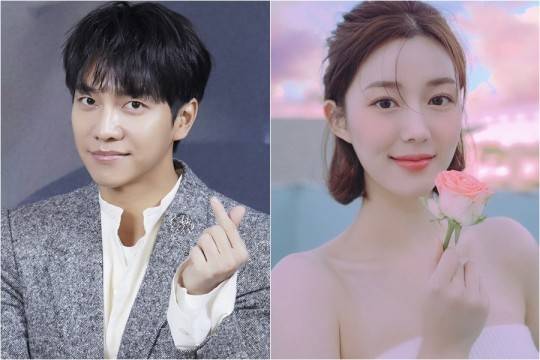 ▲ 이승기(왼쪽), 이다인. 제공|후크엔터테인먼트, 나인아토엔터테인먼트