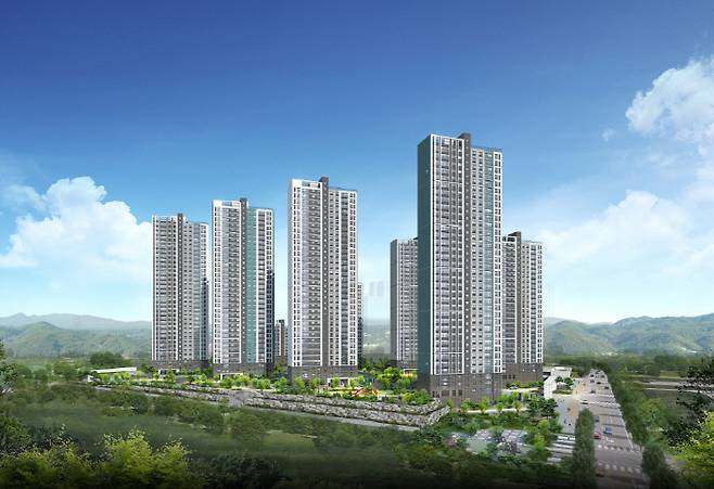 음성 푸르지오 센터파크 투시도