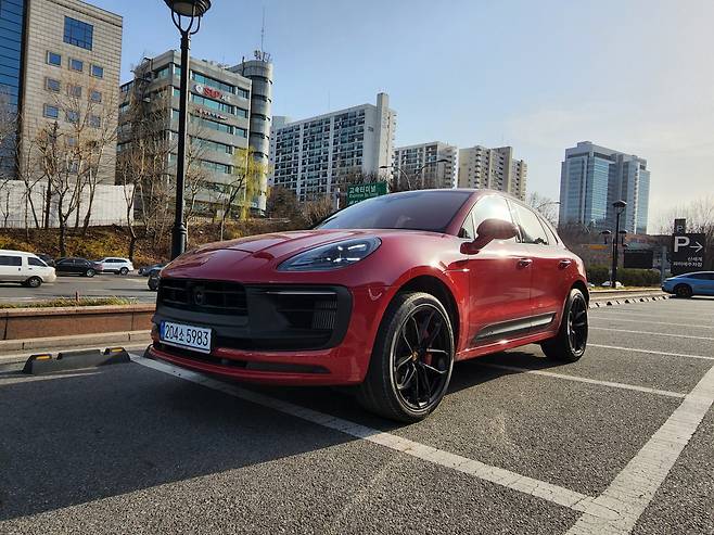 포르쉐 마칸GTS 정측면 디자인. [원호연 기자]