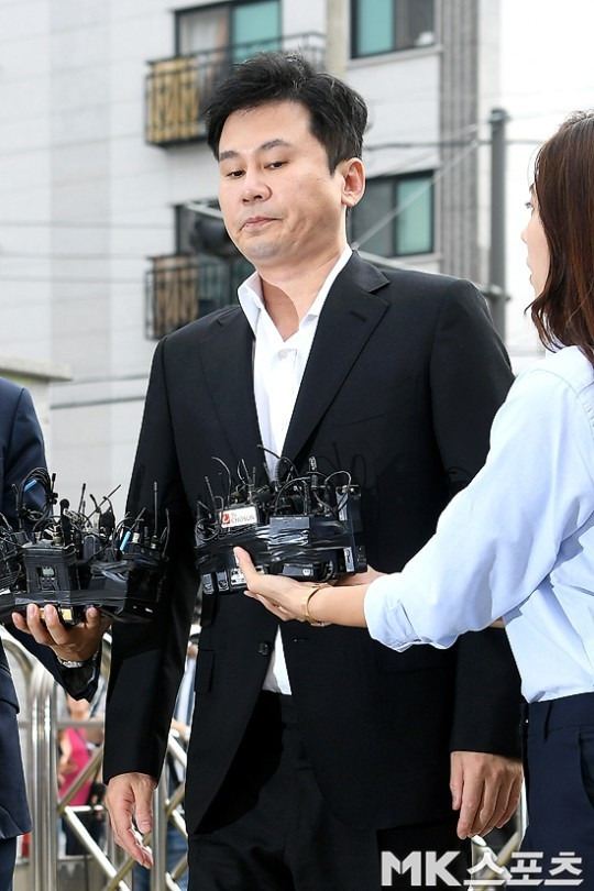 양현석 공판 출석 사진=MK스포츠 DB