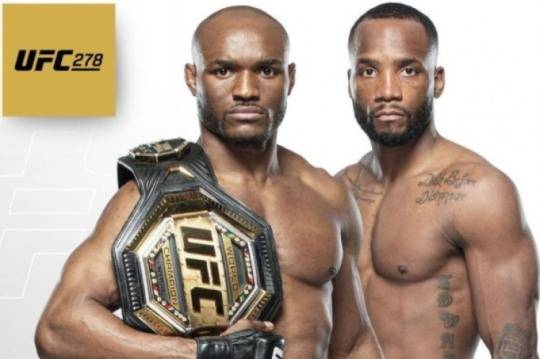 타이틀 6차방어전에 나서는 우스만(왼쪽)과 레온 에드워즈(사진=UFC)