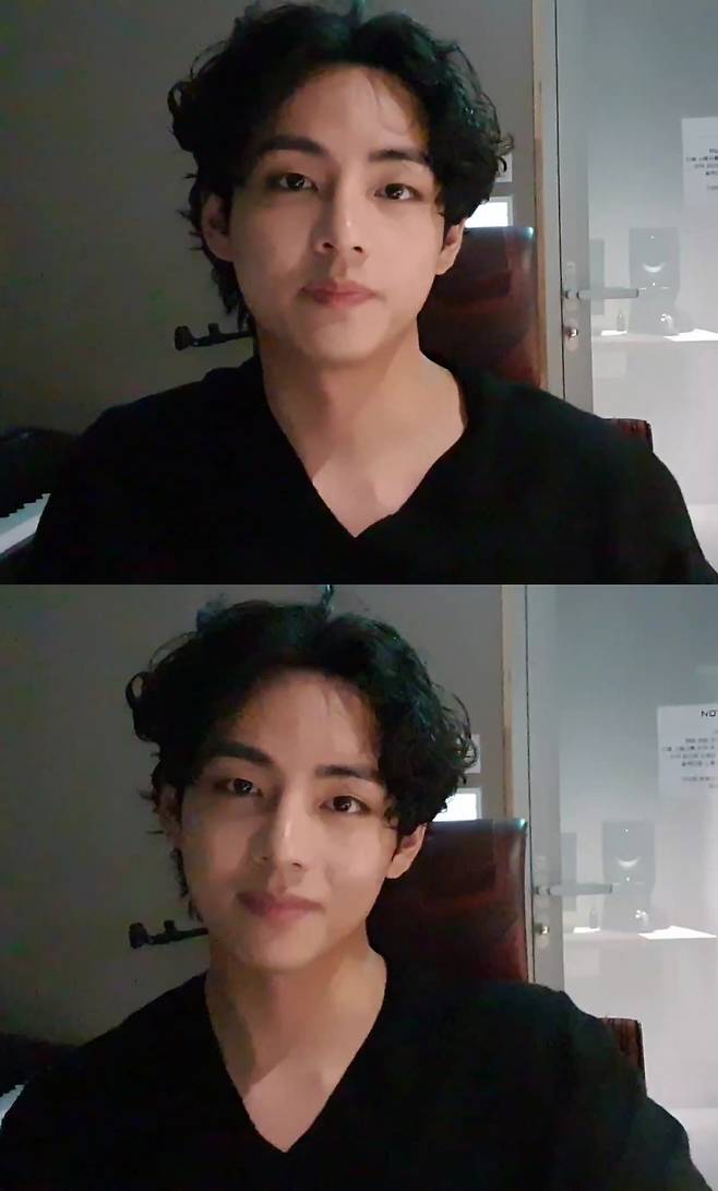 "엄청 보고 싶었어요!" 방탄소년단 뷔, 팬사랑 브이라이브..일간·주간·월간 1위 석권 '大인기'