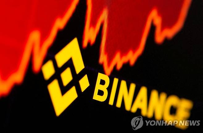 가상화폐 거래소 바이낸스 로고 [로이터 연합뉴스 자료사진]