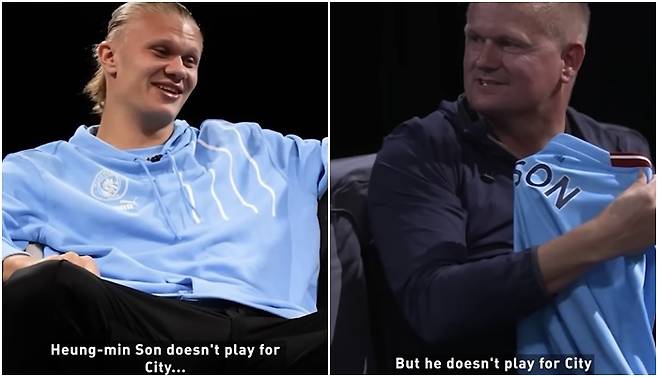 ▲ 엘링 홀란드(왼쪽)와 알프-잉에 홀란드(오른쪽) ⓒ'433'