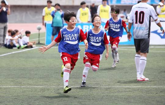 동아오츠카의 포카리스웨트가 전국풋살대회를 후원한다. /사진=동아오츠카