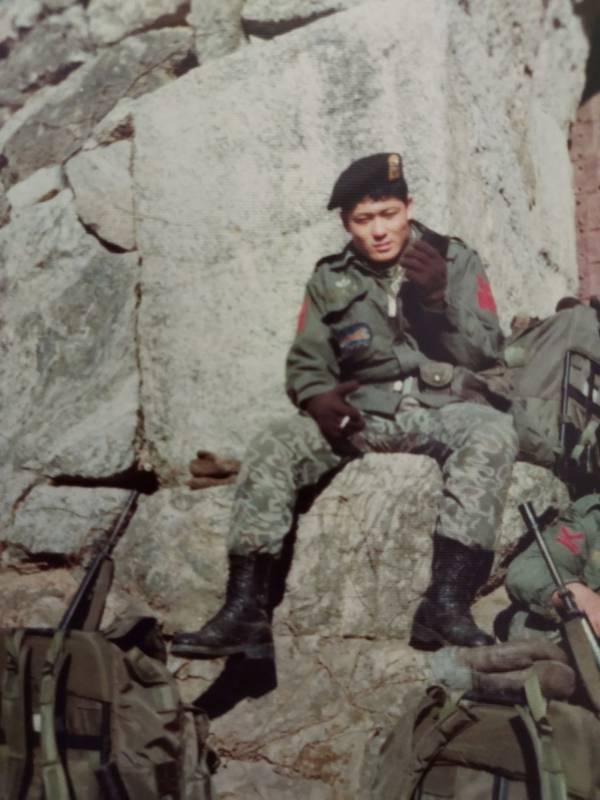 제3공수특전여단에서 복무했던 김귀삼씨의 모습. ⓒ김귀삼씨 제공