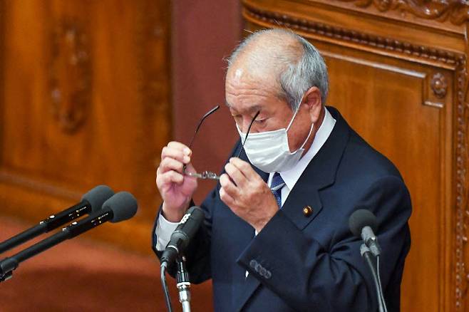 스즈키 슌이치 일본 재무상. (사진=AFP)