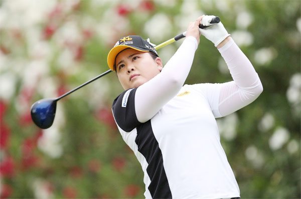 박인비가 24일 개막하는 KPMG 위민스 PGA 챔피언십에서 우승에 도전한다. [AFP = 연합뉴스]
