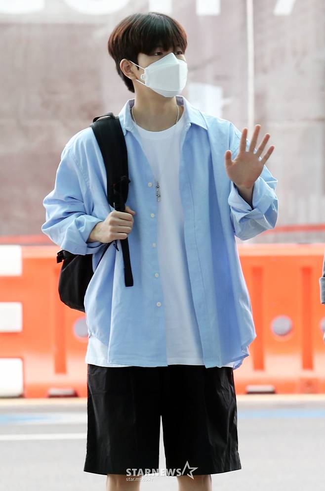 스트레이키즈 승민 '반가운 인사'[★포토]