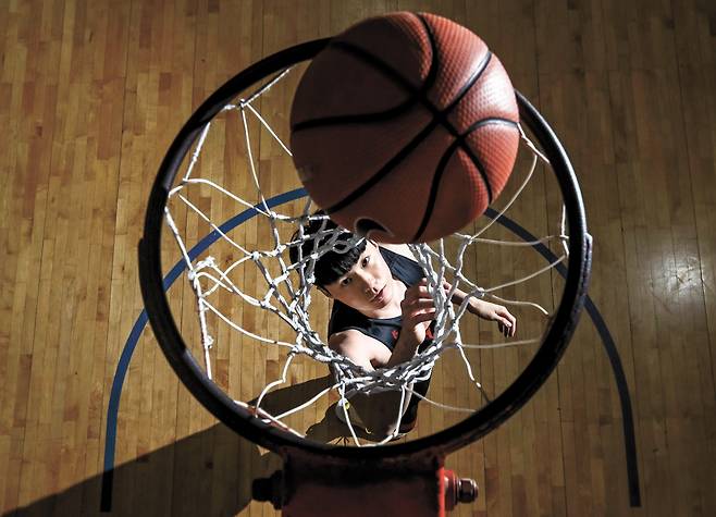 미국프로농구 NBA에 도전하는 데이비슨대 이현중. [중앙포토]