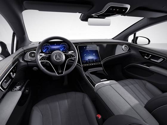 더 뉴 EQS 350 인테리어. /사진=벤츠코리아