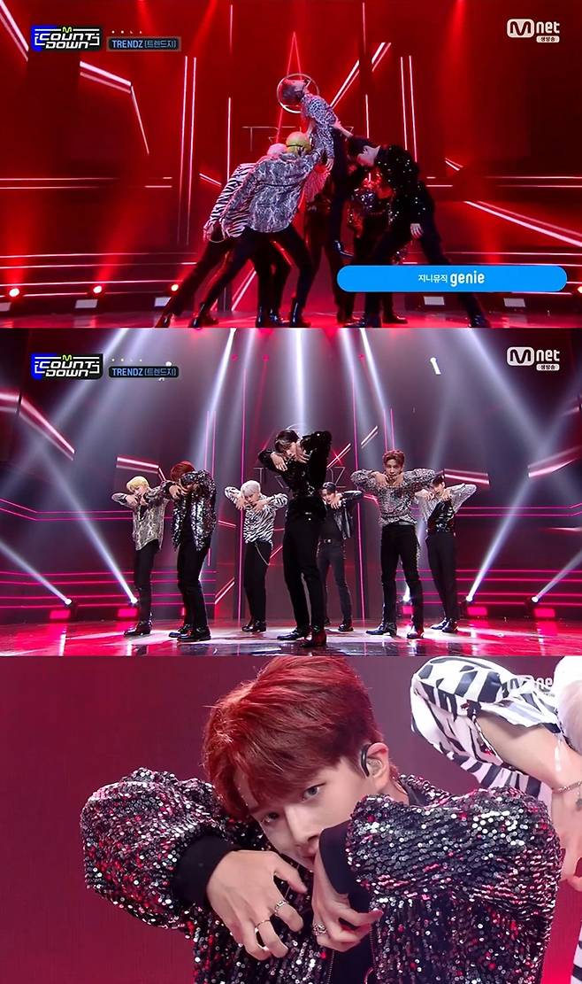 '엠카' 트렌드지, 거친 카리스마+강렬 퍼포먼스 'WHO [吼]'
