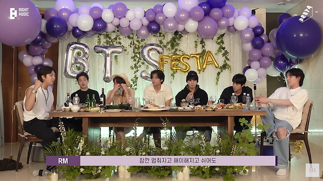 - 방탄소년단(BTS) 공식 유튜브 ‘BANGTANTV’ 캡처