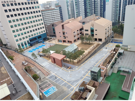 마포구 공덕동 시립마포 실버케어센터 외경 / 서울시