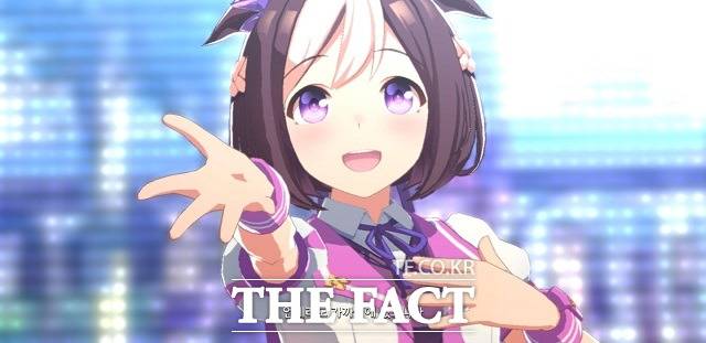 '우마무스메 프리티 더비'는 실존 경주마 이름을 이어받은 캐릭터인 '우마무스메'를 훈련하는 스포츠 육성 시뮬레이션 게임이다. /게임 캡처