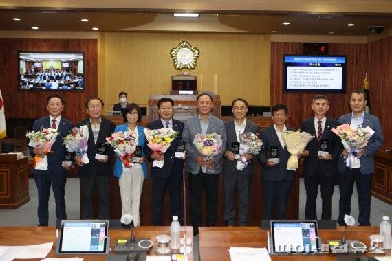 제8대 가평군의회 24일 마지막 임시회 폐회. 사진제공=가평군의회