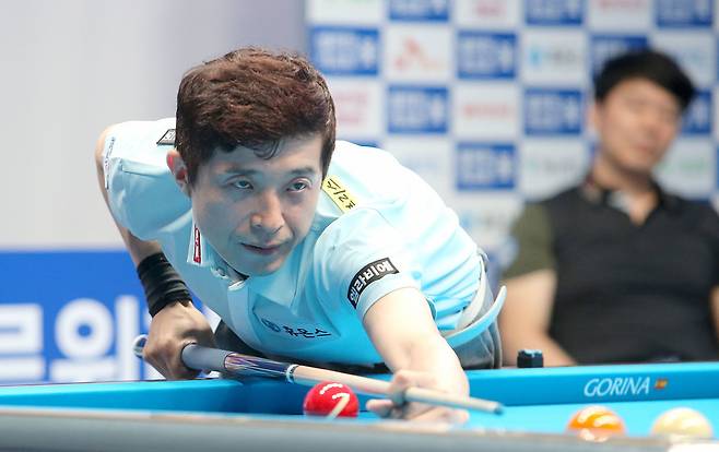 경기에 나선 김봉철, PBA 제공