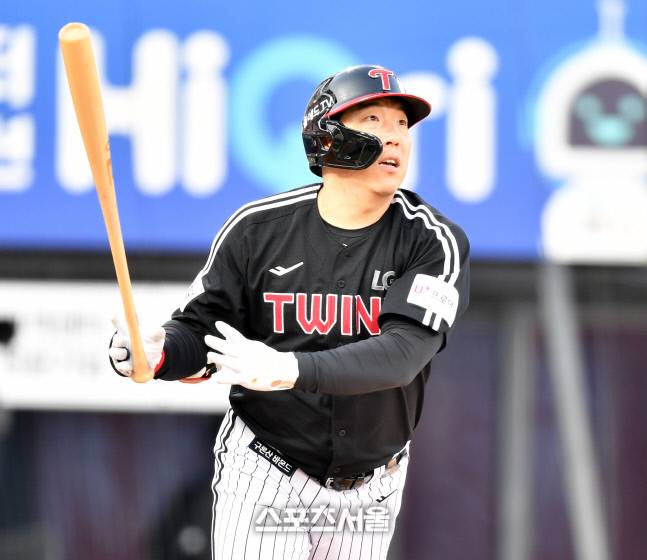 LG 김현수. &nbsp;수원 | 강영조기자kanjo@sportsseoul.com