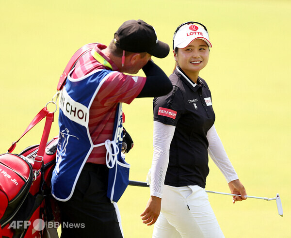 2022년 미국여자프로골프(LPGA) 투어 메이저 대회 KPMG 위민스 PGA챔피언십 우승에 도전하는 최혜진 프로가 3라운드에서 경기하는 모습이다. 사진제공=ⓒAFPBBNews = News1