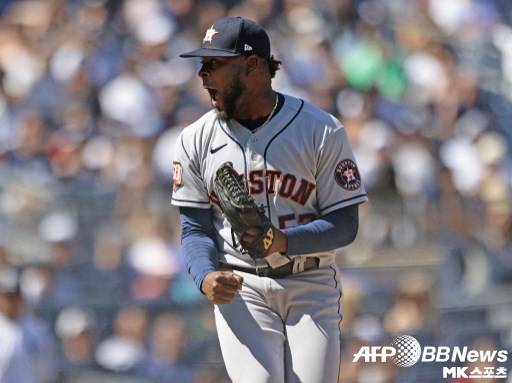 휴스턴이 팀 노 히터를 기록했다. 사진(美 뉴욕)=ⓒAFPBBNews = News1