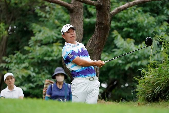 아쉽게 연장에서 우승을 놓친 조민규./코오롱 한국오픈 조직위원회 제공