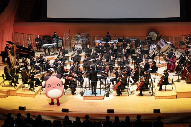 ‘심포니 오브 메이플스토리’ 공연 현장 모습. &nbsp;제공 | 넥슨