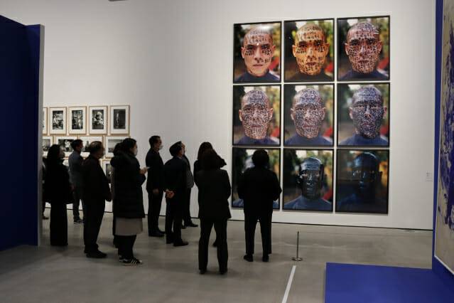 전남도립미술관 인간전 순회전시 전경 (사진=삼성문화재단)