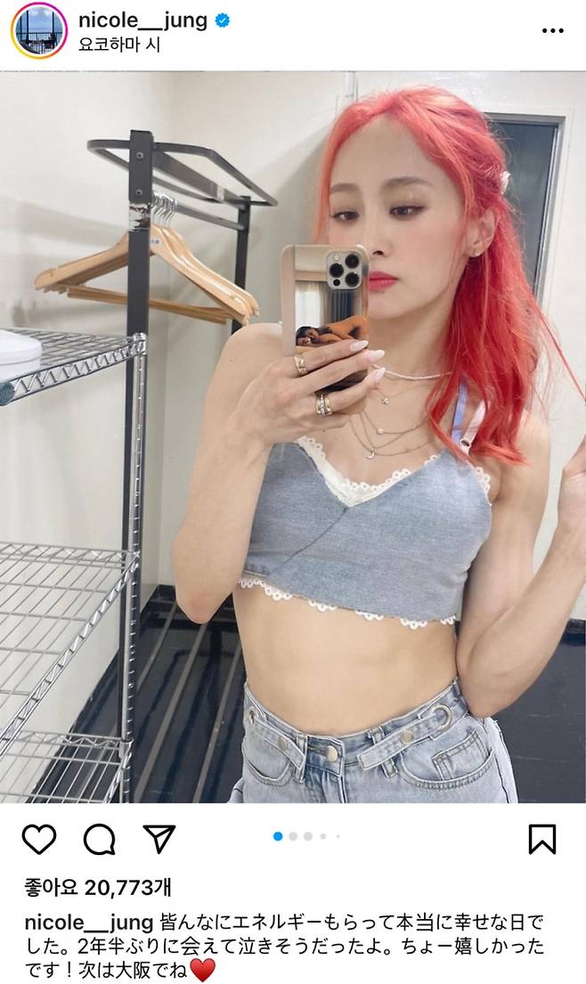 사진=니콜 인스타그램 캡처