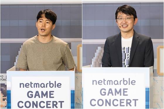 넷마블 메타버스월드 사업개발실 김주한 실장(좌)과 동국대 경제학과 전주용 교수<제공=넷마블>