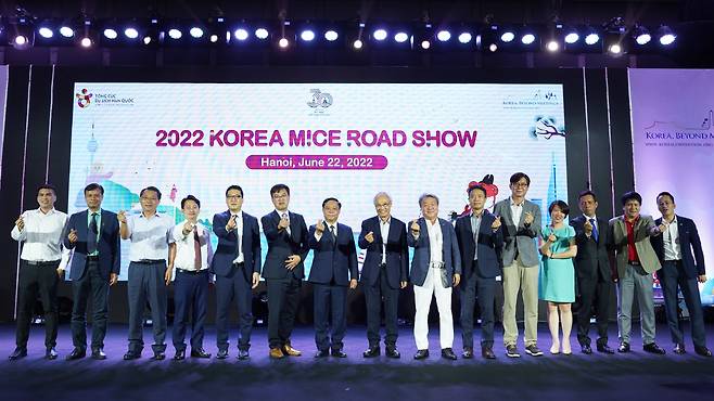 지난 22일 베트남 하노이에서 열린 MICE 로드쇼