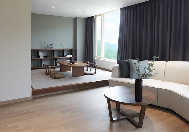 스카이 로얄 스위트 다도룸 (사진=휘닉스 호텔앤드리조트 제공) *재판매 및 DB 금지