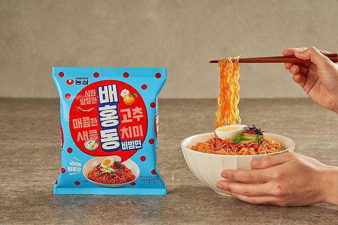 '배홍동비빔면'.(농심 제공)© 뉴스1