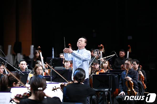 성남시립교향악단 연주회 모습.(성남시 제공) © News1