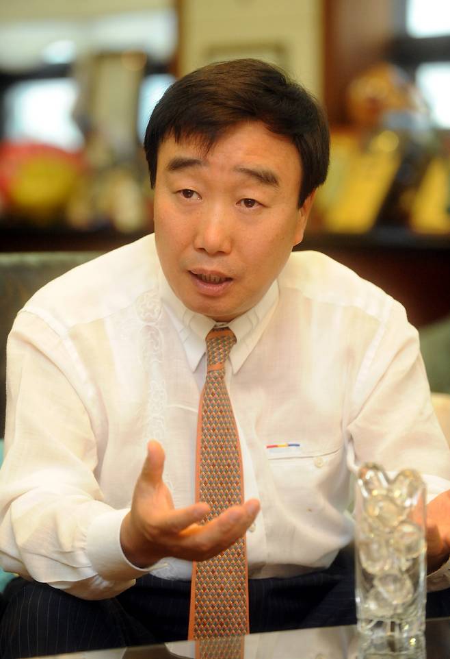 ◇ 정휘동 청호나이스 회장. 사진제공=청호나이스