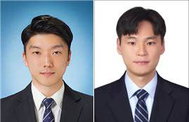 (왼쪽부터)&nbsp;민재홍 경장,&nbsp;김건호 순경